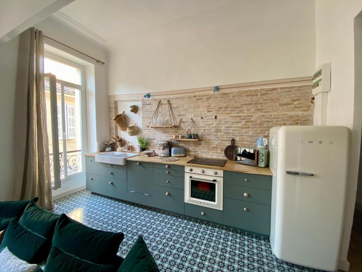 Appartement Haussmannien Rue Pietonne Opera Marseille Exteriör bild