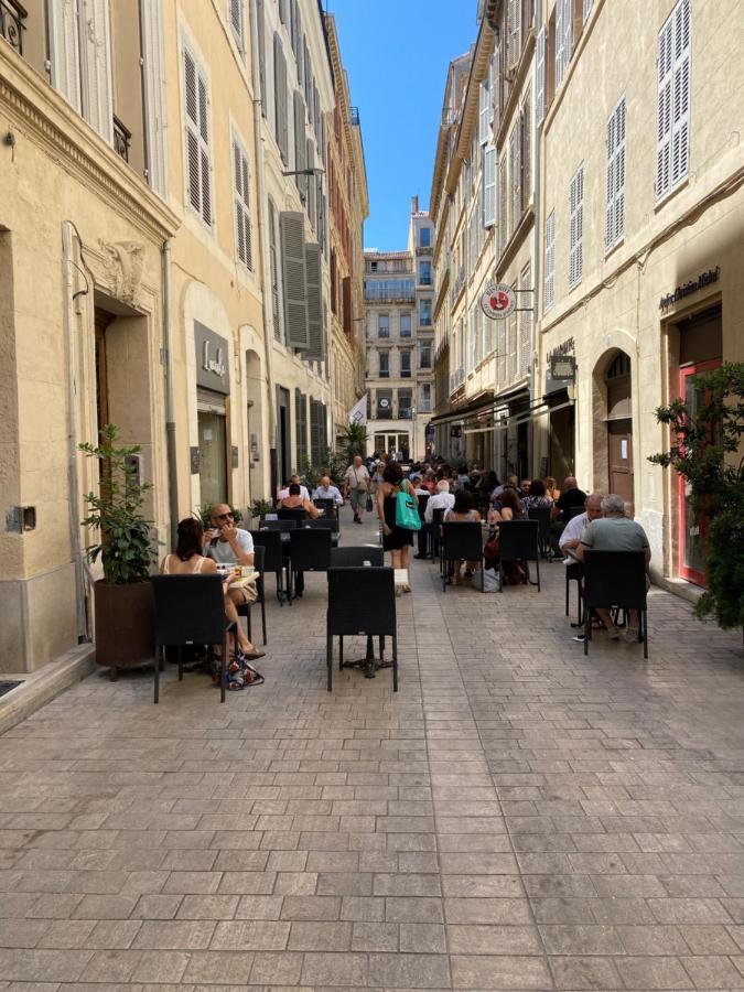 Appartement Haussmannien Rue Pietonne Opera Marseille Exteriör bild