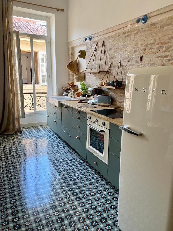 Appartement Haussmannien Rue Pietonne Opera Marseille Exteriör bild